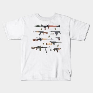Soviet Cold War Weapons Kids T-Shirt